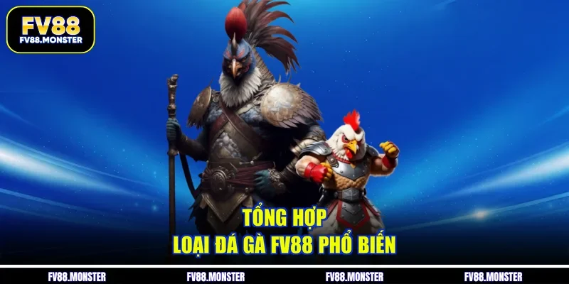 Tổng hợp loại đá gà FV88 phổ biến